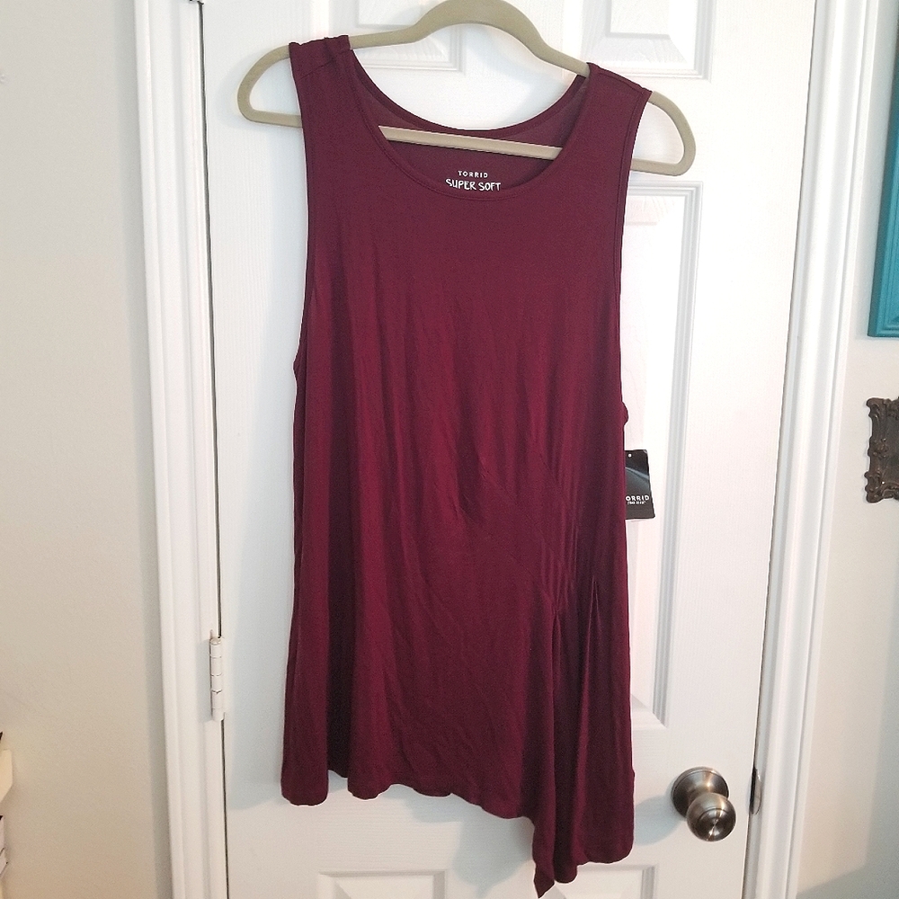 Maroon Torrid Tank